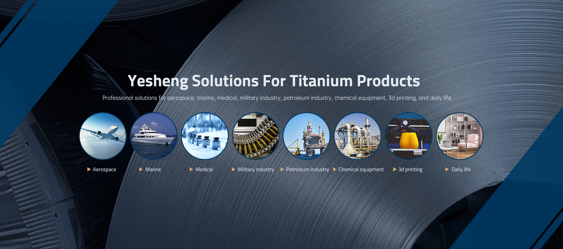 Yesheng-Lösungen für Titan produkte